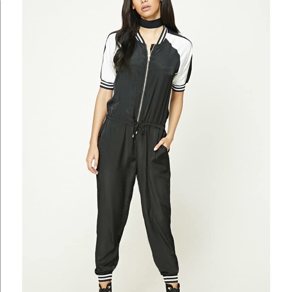 Forever 21 Other - Forever 21 Black and White Jumpsuit